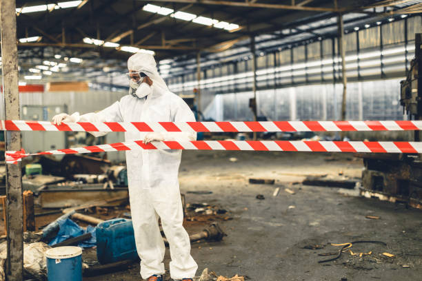 Professional Odor Removal technician working in Patterson, CA